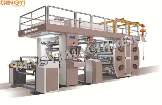 machine d'impression de ci Flexo de couleurs de 150m Min Label Plastic Film 6