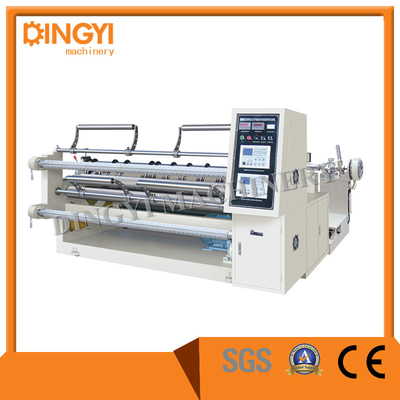 Machine non tissée de Rewinder de découpeuse de film d'aluminium de papier de métier de pp
