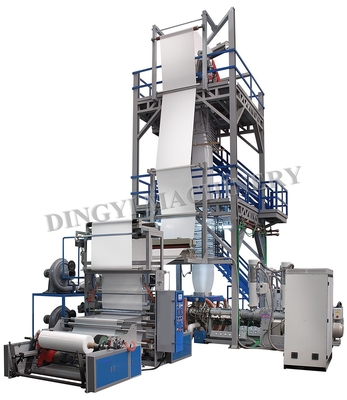 Machine enflée de film d'aba 3 d'extrusion complètement automatique de la couche Co